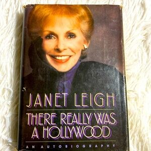 JANET LEIGH THERE REALLY WAS A HOLLYWOOD Autobiography Hardback EUC